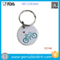 Adorable Simple Ceramic Key Chain Ornament